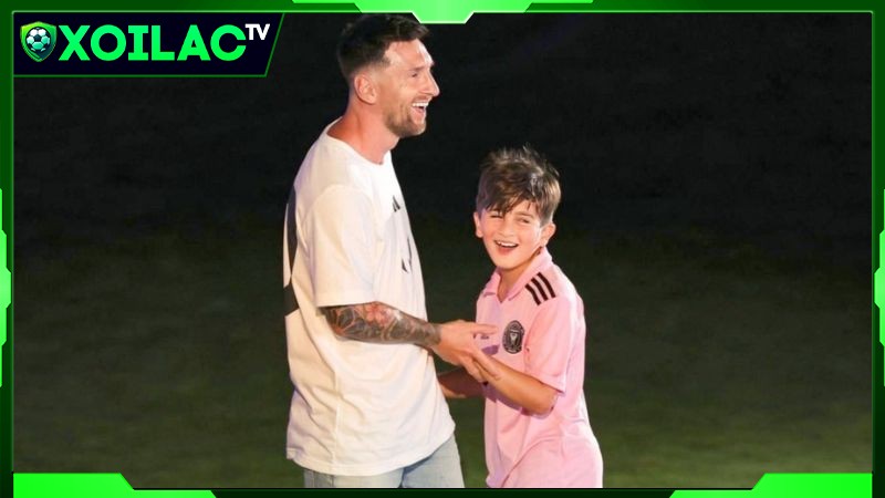 Con Messi - Thiago tại Inter Miami Con Messi - Thiago tại Inter Miami