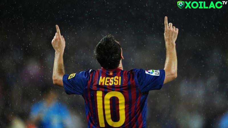 Kiểu ăn mừng truyền thống của Messi Kiểu ăn mừng truyền thống của Messi