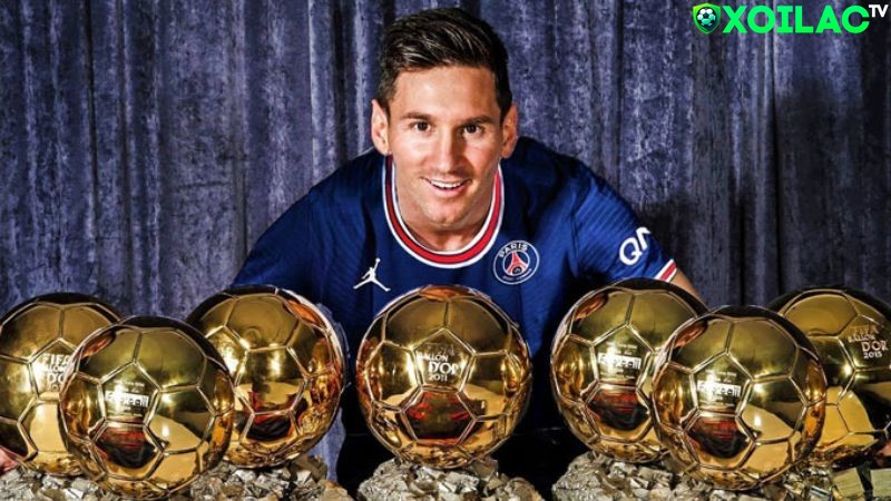 Messi có 6 Quả Bóng Vàng khi thi đấu ở Barcelona Messi có 6 Quả Bóng Vàng khi thi đấu ở Barcelona