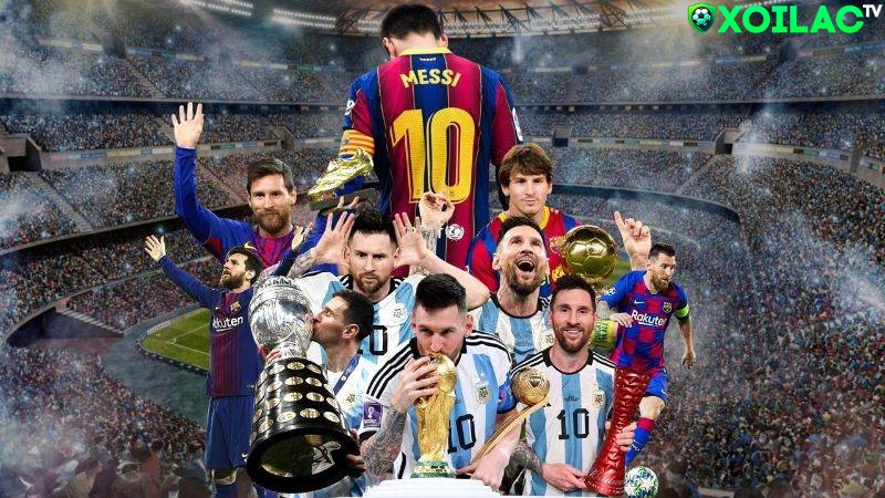 Messi sở hữu kho thành tích cá nhân và tập thể khổng lồ Messi sở hữu kho thành tích cá nhân và tập thể khổng lồ