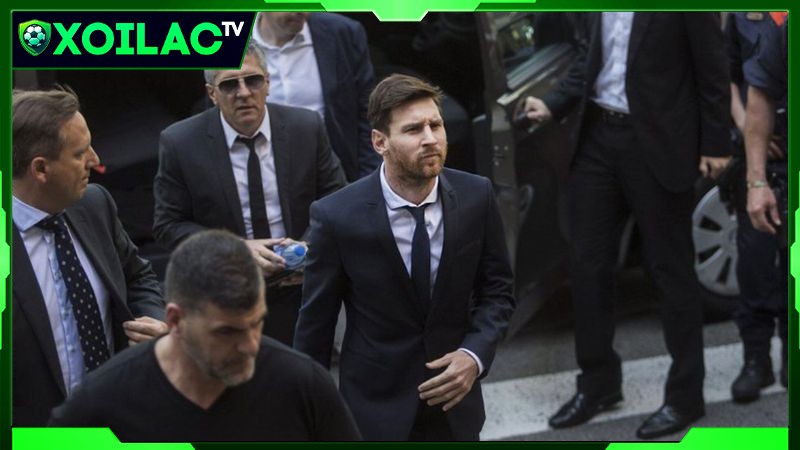 Messi trong phiên hầu tòa vì tội trốn thuế Messi trong phiên hầu tòa vì tội trốn thuế